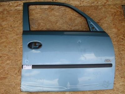 Дверь правое передние opel meriva серебристый - 32 фото №1