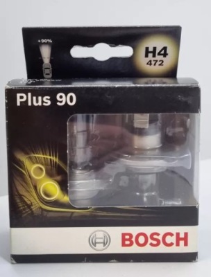 ŻARÓWKI H4 BOSCH PLUS 90 12V 60/55W
