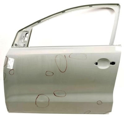 Nowe двері лівий перед vw polo 6r v 6r4831055c 5d фото №1