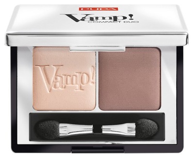 PUPA Vamp! Compact Duo Eyeshadow, Cienie Do Powiek 005 Milk Chocolate