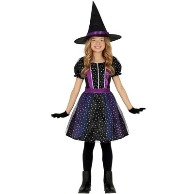 STRÓJ halloween CZAROWNICA kostium WIED?MA 122 cm