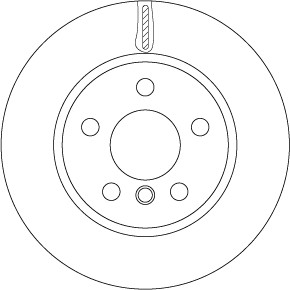 ДИСК ТОРМОЗНОЙ МИНИ ПЕРЕД COOPER/ONE 13- DF6799