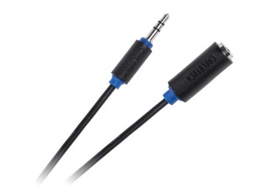 Przedłużacz kabel wtyk jack-jack gniazdo 3,5mm 5m