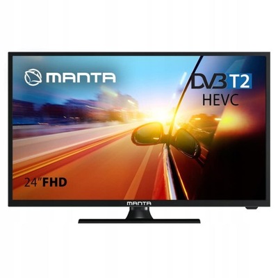 Telewizor LED Manta 24LFN122D 24" Full HD czarny