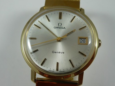 OMEGA Geneve złota 14k/585*piękny klasyk* 1974 *