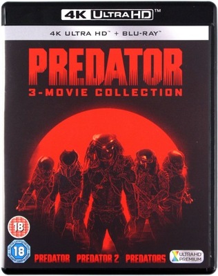 PREDATOR TRYLOGIA [3XBLU-RAY 4K]+[3XBLU-RAY] Lektor PL