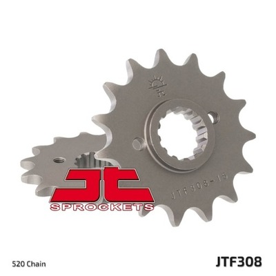 JT ЗУБЧАТКА ПЕРЕДНЯЯ 345 13 HONDA NX/FX/SLR 650 '89-'08, YAMAHA MT-03/ XT 66