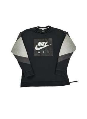 BLUZA NIKE AIR CREWNECK CZARNA MĘSKA r. S/M