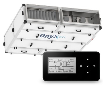 Rekuperator FRAPOL OnyX Sky 3000 sterownik BASIC