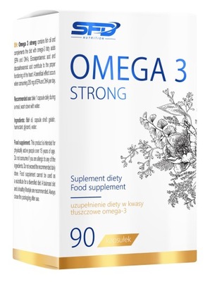 Witaminy SFD OMEGA 3 STRONG kwas omega-3 90 kapsułek