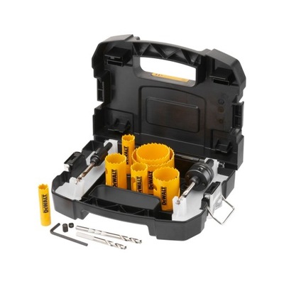 DEWALT OTWORNICA ZESTAW 11cz. BIMETAL DLA ELEKTRYKA