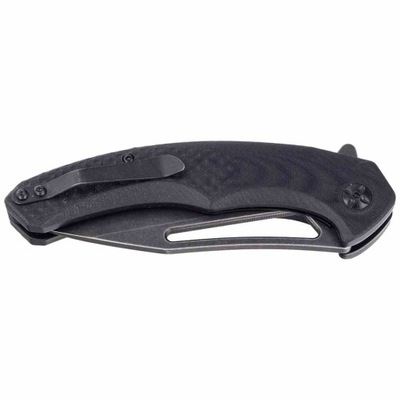 Nóż Herbertz Solingen Black G10, Black 440C (56961