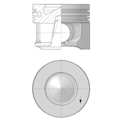 ПОРШЕНЬ KOLBENSCHMIDT 41265600 фото