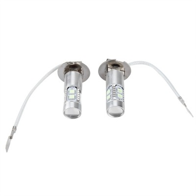 2X LEMPUTĖ LED REFLEKTORIUS H3 100W 1200LM 8000K 