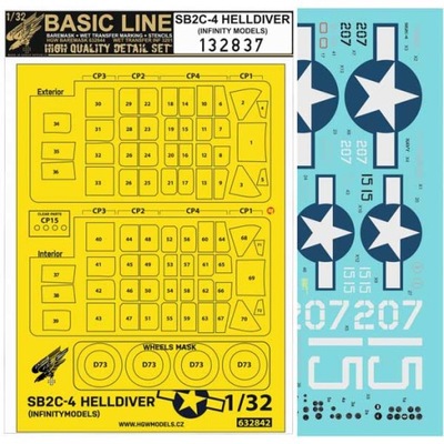 HGW 132837 1/32 SB2C-4 Helldiver - BASIC LINE