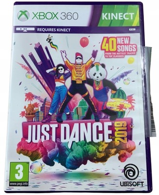 JUST DANCE 2019 płyta ideał- komplet Z PL XBOX 360