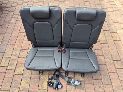 Сиденье заднее сиденье 3 ряд ремни комплект hyundai santa fe iii lift фото №1