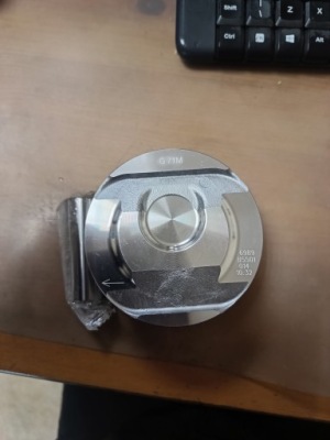 Opel поршень 2.0 turbo 250km a20nht фото №1