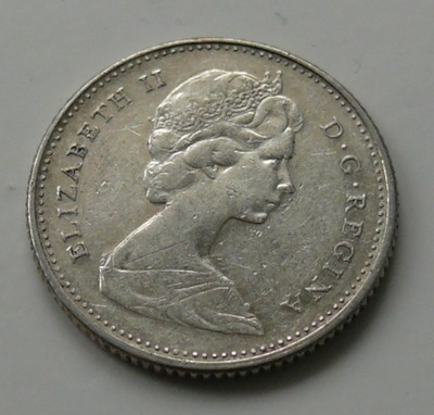 Kanada - 10 cents - 1968 - ELŻBIETA II - srebro Ag