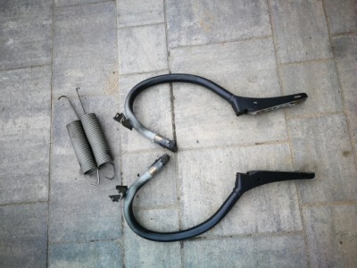 Петлі петля кришки кришки mercedes w124 coupe ce пружини комплект фото №1