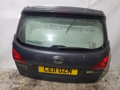 Kia venga 09-13 9a крышка багажника задняя фото №1
