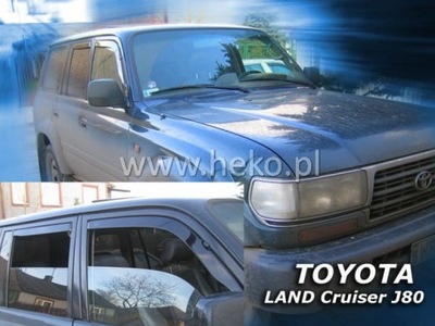 ВЕТРОВИКИ HEKO TOYOTA LAND CRUISER J80 1990-96 4 ШТУКИ фото