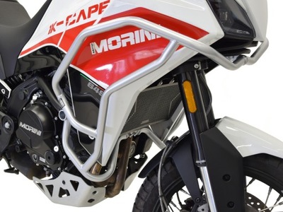 GMOLE HEED MOTO MORINI X-CAPE 650 - GORNE, SIDABRO SPALVOS 