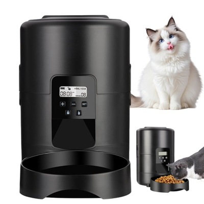 DOZOWNIK KARMY AUTOMATYCZNY SMART Z EKRANEM LCD PROGRAMOWALNY DLA ZWIERZĄT