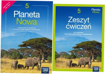 Planeta Nowa 5 Podręcznik Zeszyt ćwiczeń Nowa Era