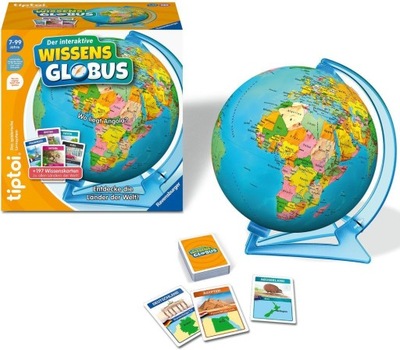 RAVENSBURGER TIPTOI GLOBUS INTERAKTYWNY