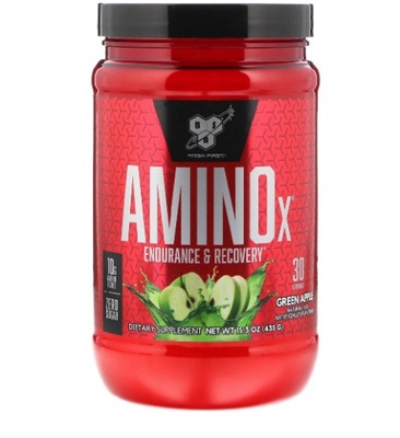 BSN Amino X 435g ZIELONE JABŁKO AMINOKWASY BCAA REGENERACJA