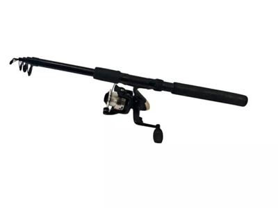 WEDKA Z KOŁOWROTKIEM CZARNA