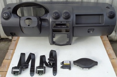 Dacia logan van 09 r приборная панель приборная консоль eu фото №1