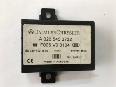 Модуль блок керування антени mercedes sl r230 0265452732 фото №1