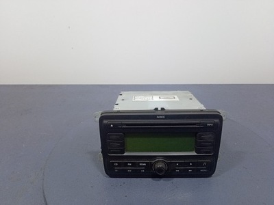 Skoda fabia ii 5j радио cd заводской oem dance 5j0035161 фото №1