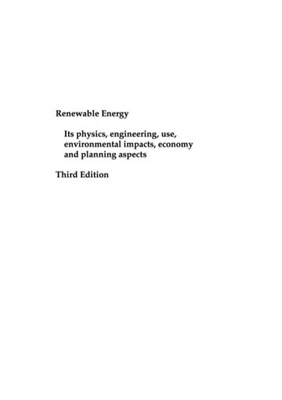 Renewable Energy - Sorensen, Bent EBOOK