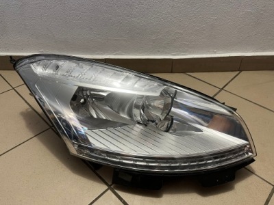 Лампа передняя перед правая citroen c4 c-4 picasso i 1 lift фото №1
