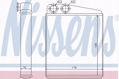 NISSENS CALENTADOR AUDI A 3 / S 3 03- 2.0 FSI  