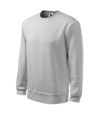 BLUZA męska klasyczna sweatshirt JASNY SZARY M