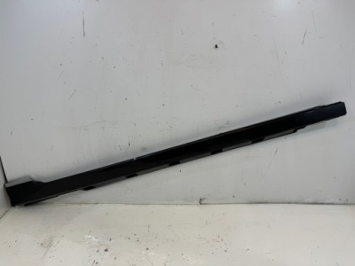 Молдинг порог правая vw passat b8 3g0853858f хром ! lb7r фото №1