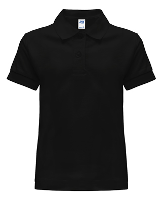 Koszulka Polo Dziecięca 210g Black 116cm 5/6 lat