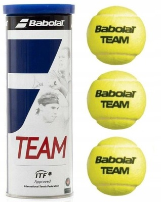 Piłki do tenisa ziemnego BABOLAT Team 3 szt.