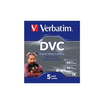 Kaseta Verbatim mini DV DVC60 MiniDV 5 sztuk