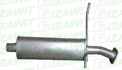 Гасник ремонтний hyundai труба вихлопна фото №1