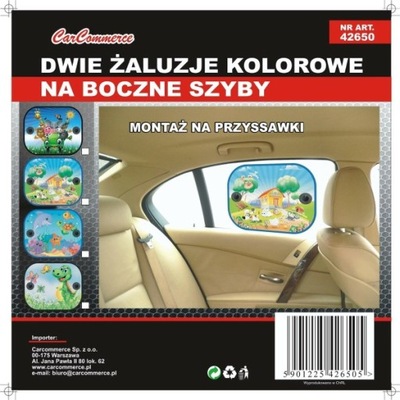 GAUBTAS NUO SAULĖS ŽALIUZĖS APSKRITA KOLOROWA 2 