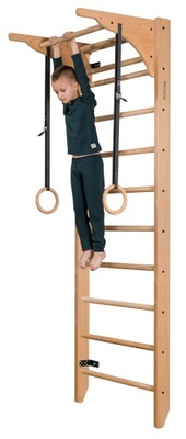 Drabinka gimnastyczna dla dzieci drewniana 240