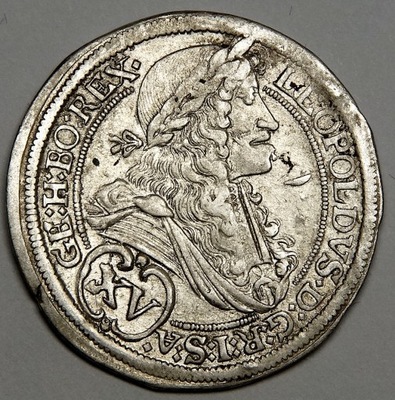 pw 15 krajcarów 1695 Leopold I - Graz