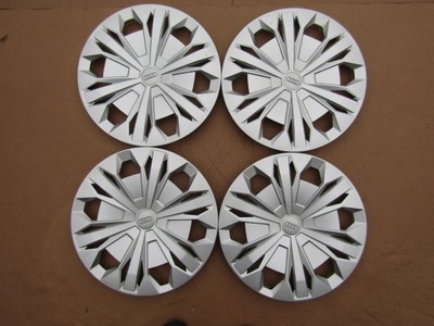 4 PIEZAS ORIGINAL TAPACUBOS 17 AUDI A3 A4 A5 A6 A7 Q2 Q3 Q5 5X112  