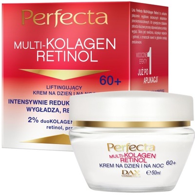 Perfecta Multikolagen Retinol krem na dzień i noc 60+