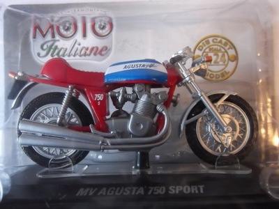 MV AGUSTA 750 SPORT - STARLINE HACHETTE 1/24 unikat